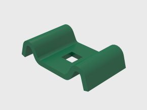 Скоба для столба Doorhan 43х25 2,5мм