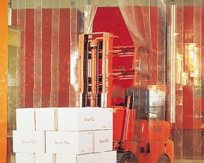 Промышленные ворота.Скоростные. Полосовые пленочные завесы