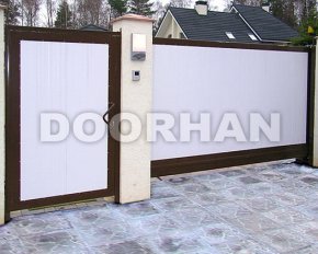 Уличные ворота. Сдвижные ворота