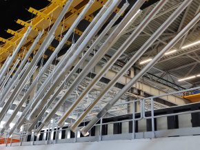 Горячее цинкование крупногабаритных металлоконструкций