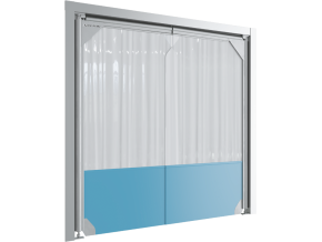 ПЛЕНОЧНЫЕ МАЯТНИКОВЫЕ ДВЕРИ СЕРИИ SSD